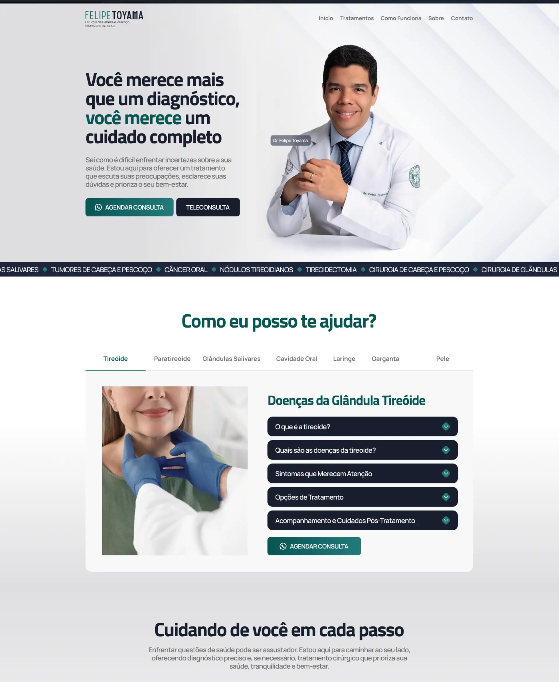 Agencia Onemed Estratégias para Clínicas e Consultórios Dr. Felipe Toyama Sites para cirurgião imagem 02- 2025